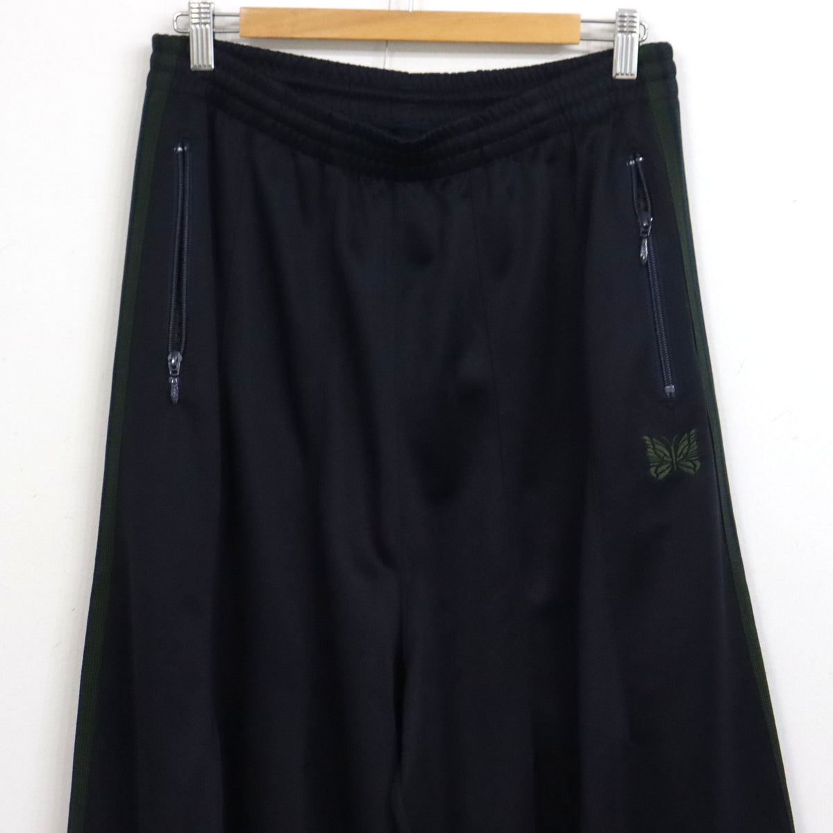 Needles : H.D. Track Pant - Poly Smooth 【NAVY×GREN】