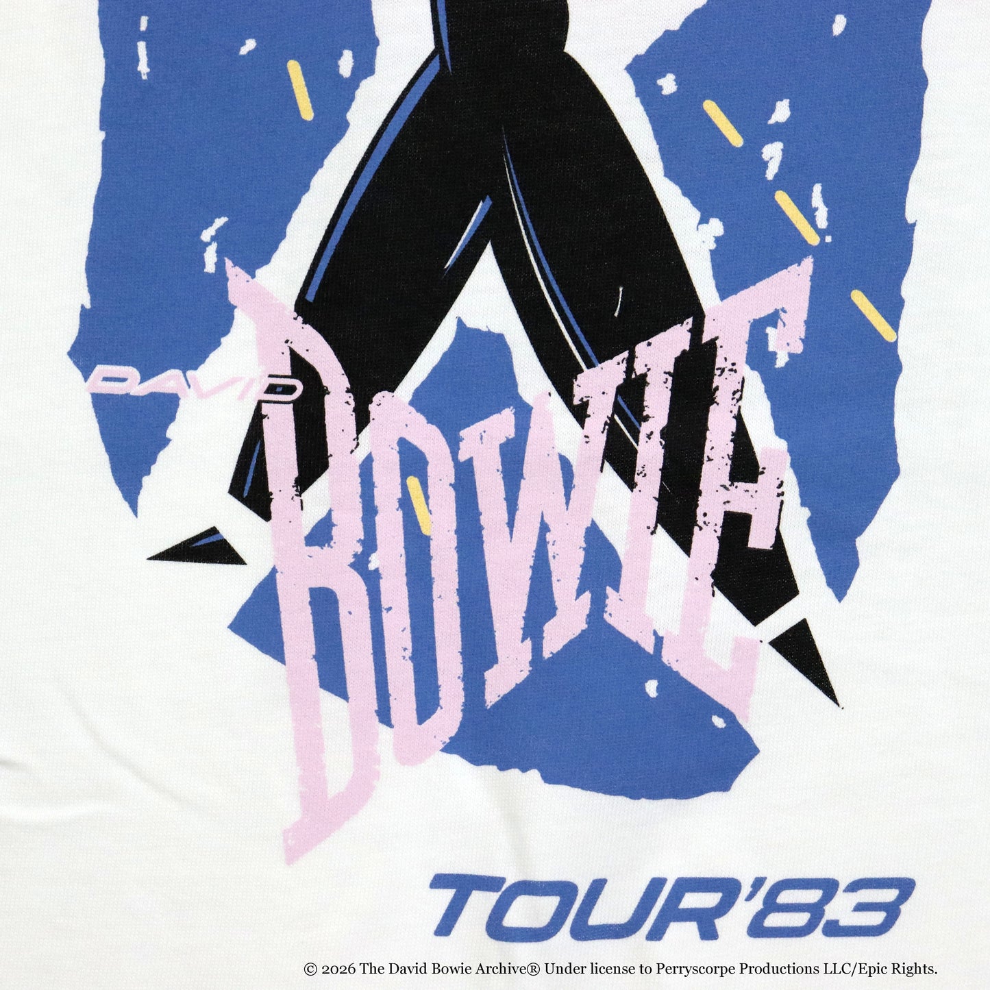 GOOD ROCK SPEED : DAVID BOWIE | TOUR'83 S/S TEE