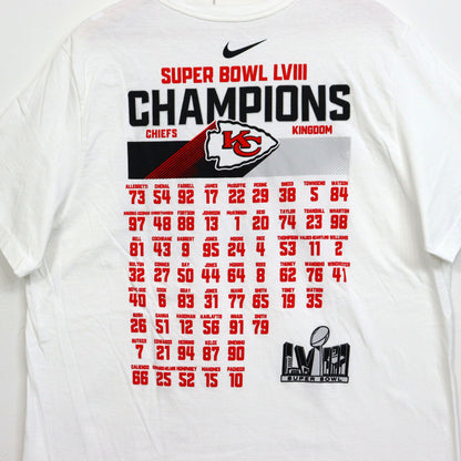 used : (Nike) KC Chiefs Super Bowl Champs S/S Tee