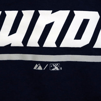 used : (Majestic) Thunder Minor League Henley S/S Tee