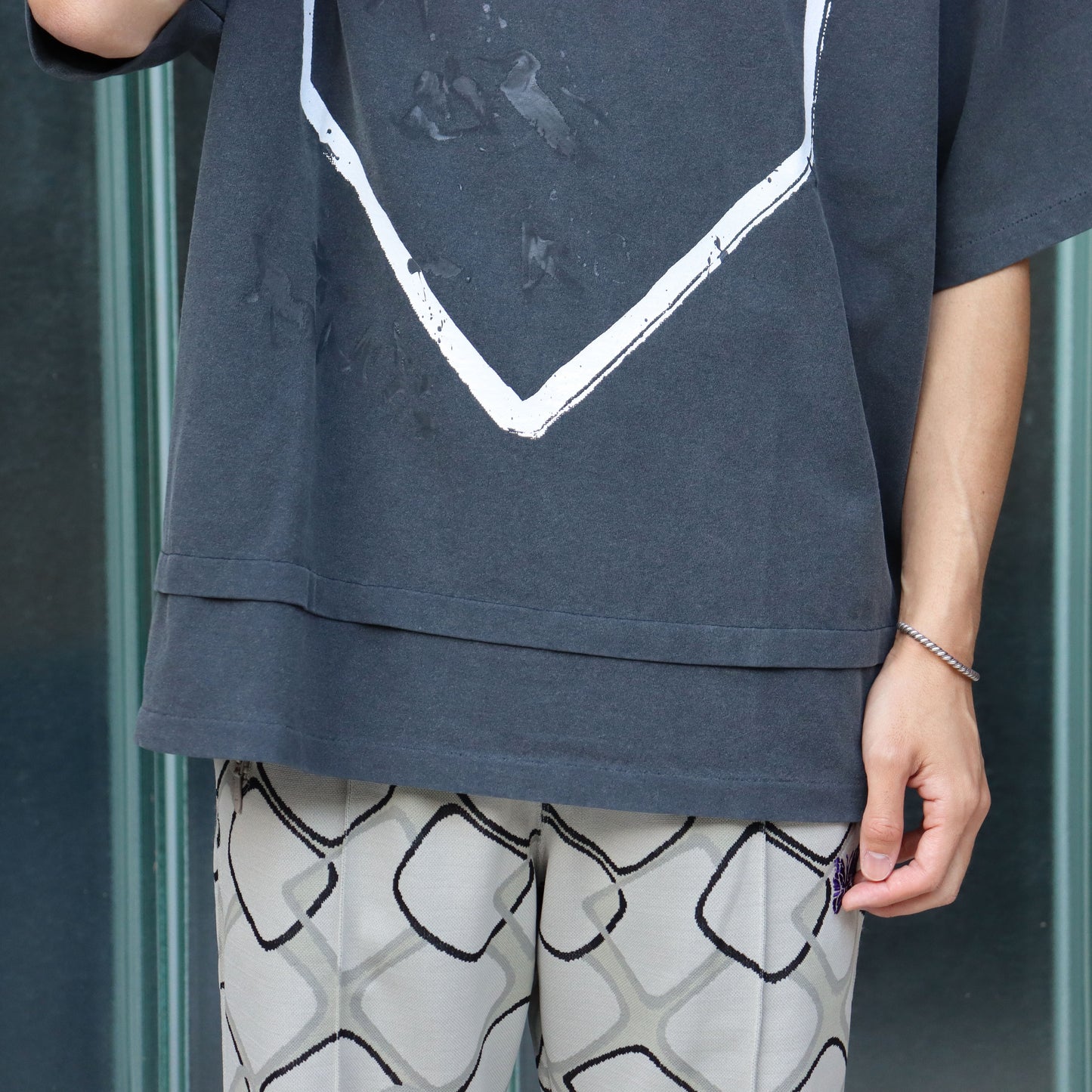 OLD PARK : HOME PLATE TEE - BLACK 2