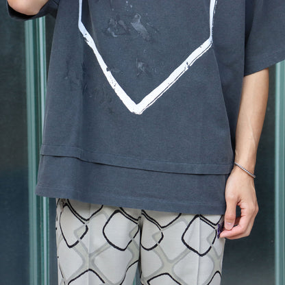 OLD PARK : HOME PLATE TEE - BLACK 2