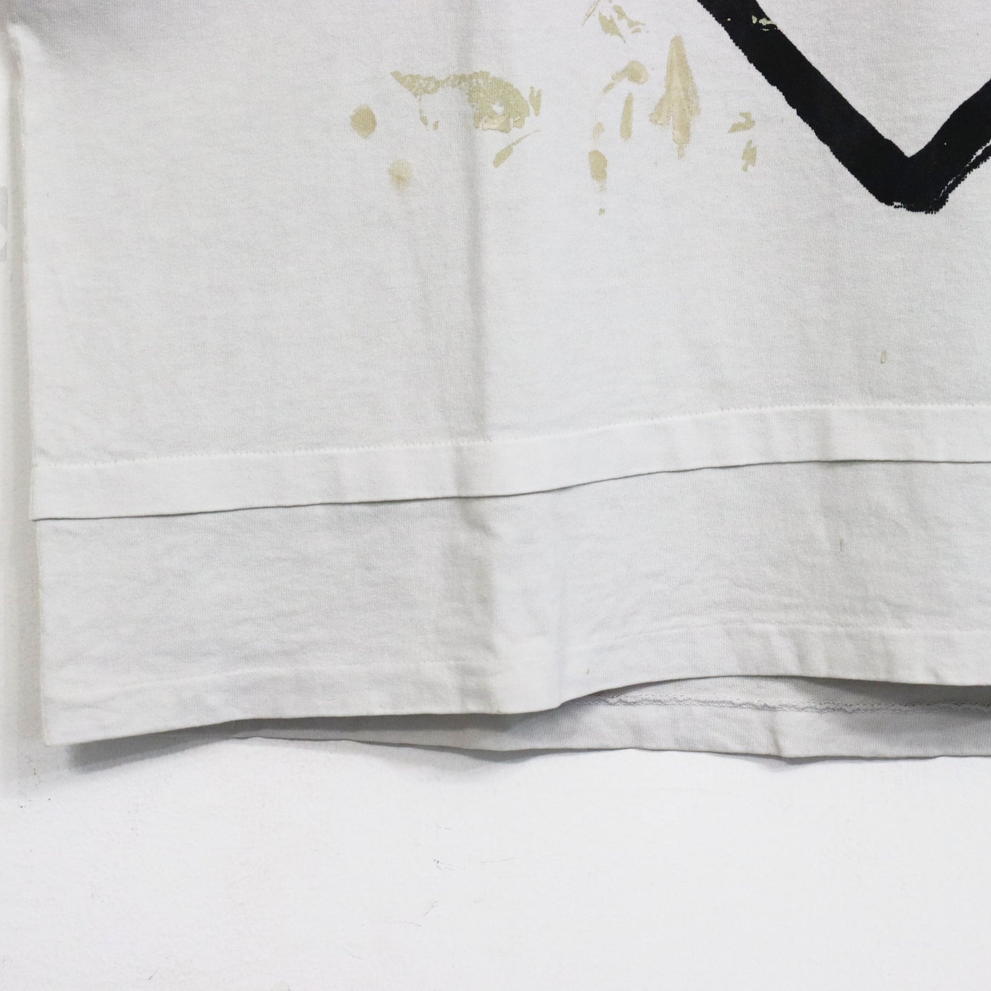 OLD PARK : HOME PLATE TEE - OFF WHITE 1