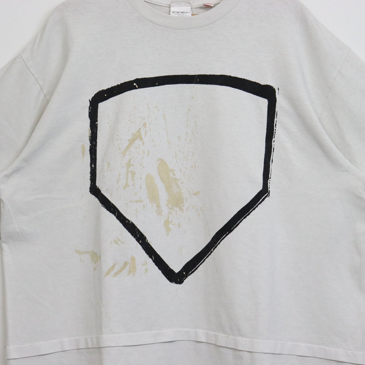 OLD PARK : HOME PLATE TEE - OFF WHITE 2