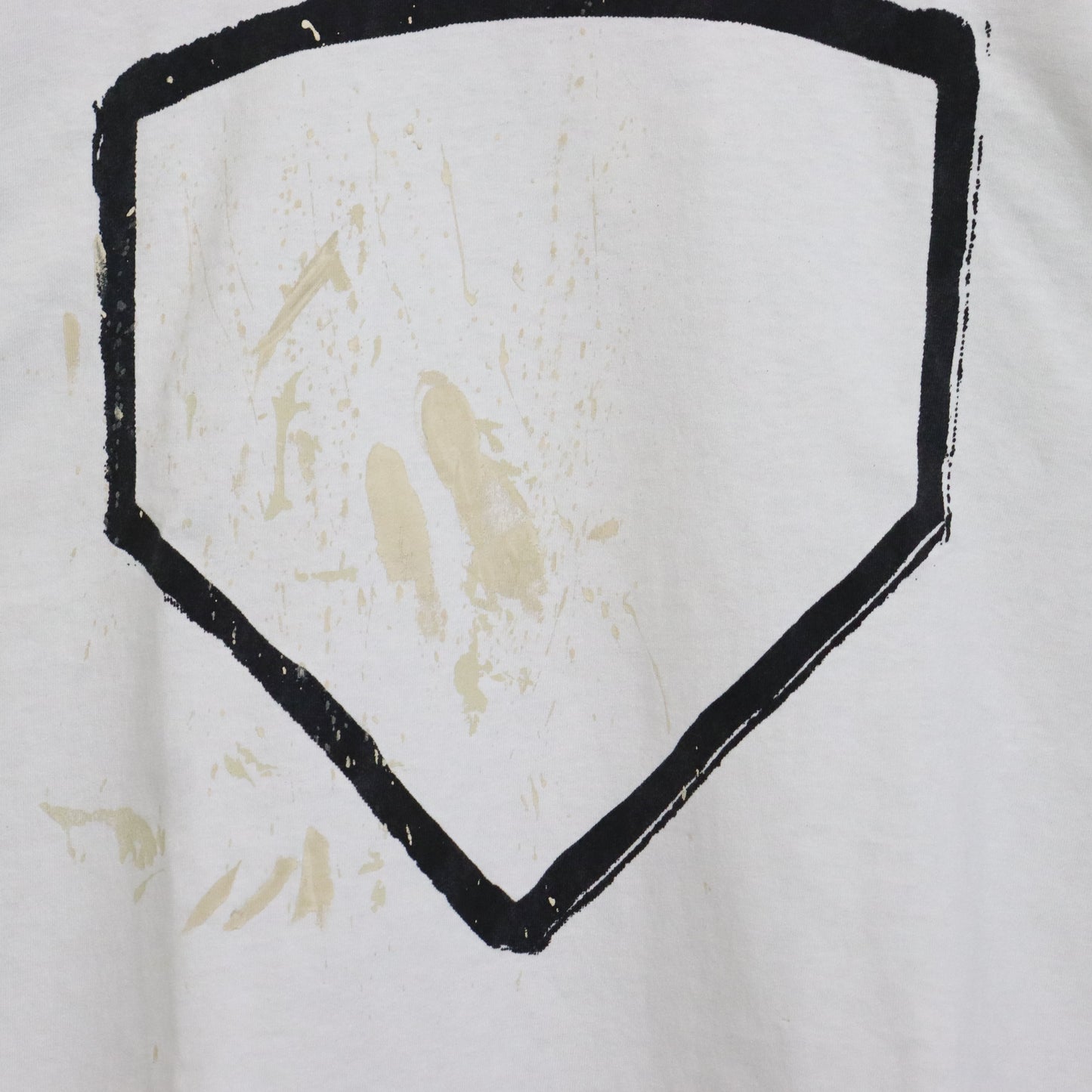 OLD PARK : HOME PLATE TEE - OFF WHITE 2