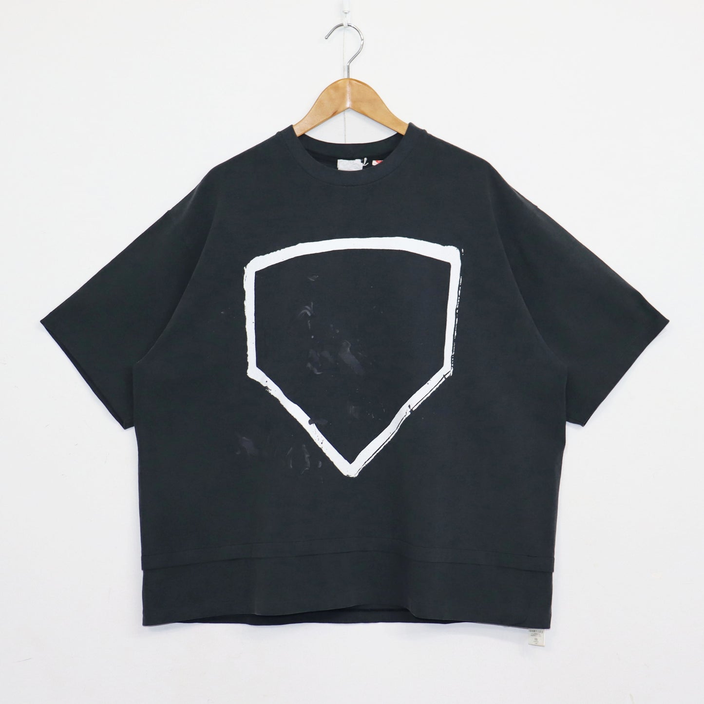 OLD PARK : HOME PLATE TEE - BLACK 1