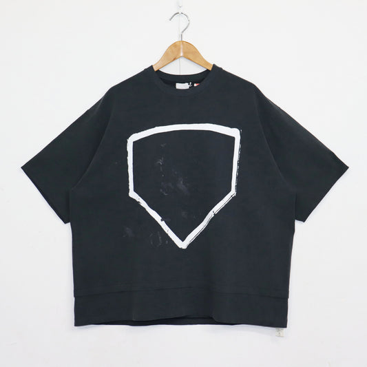 OLD PARK : HOME PLATE TEE - BLACK 1