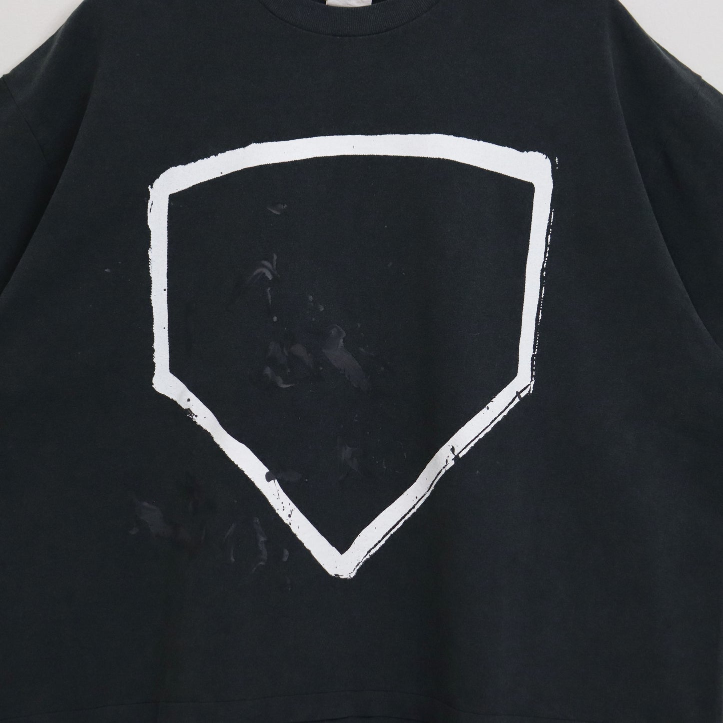 OLD PARK : HOME PLATE TEE - BLACK 1