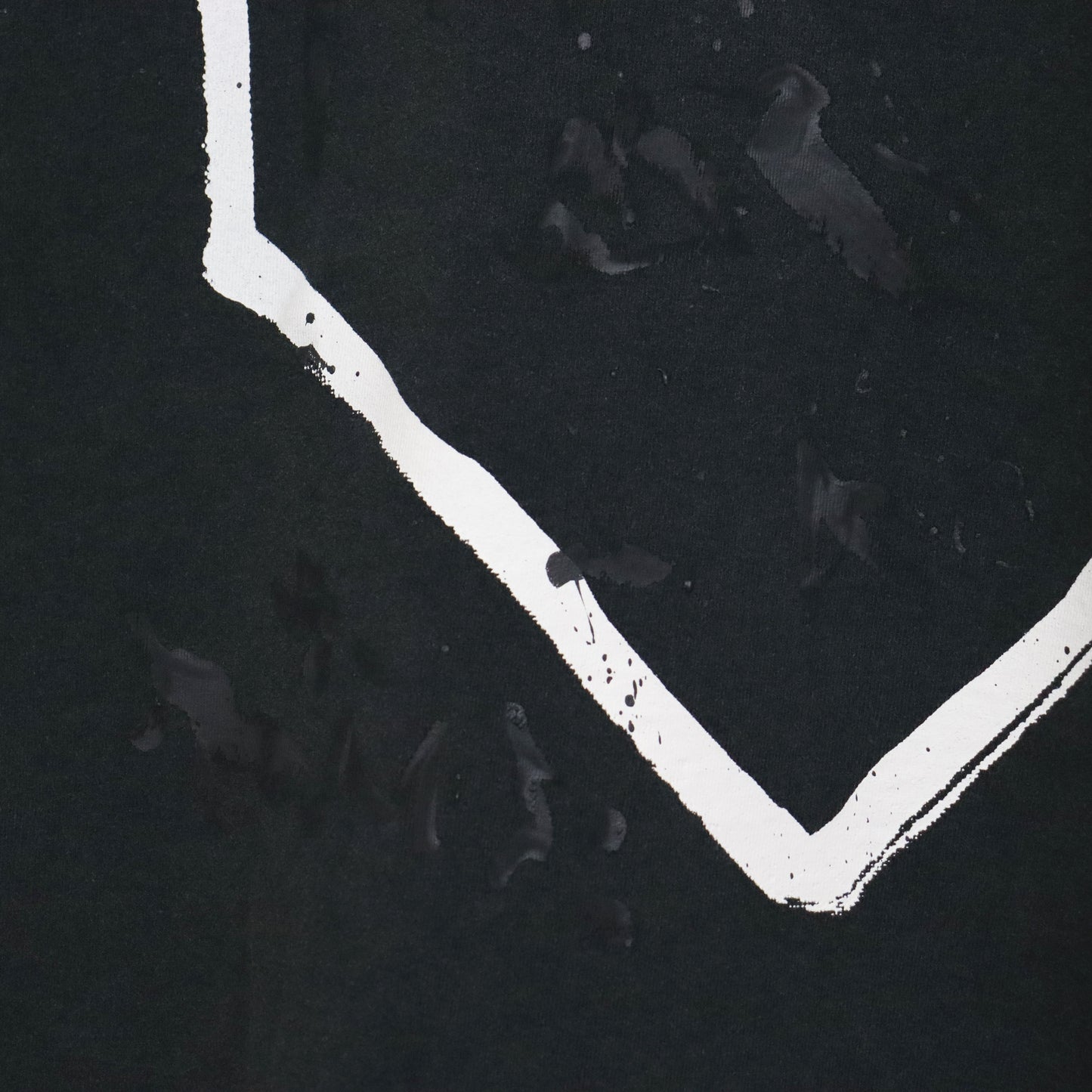 OLD PARK : HOME PLATE TEE - BLACK 1
