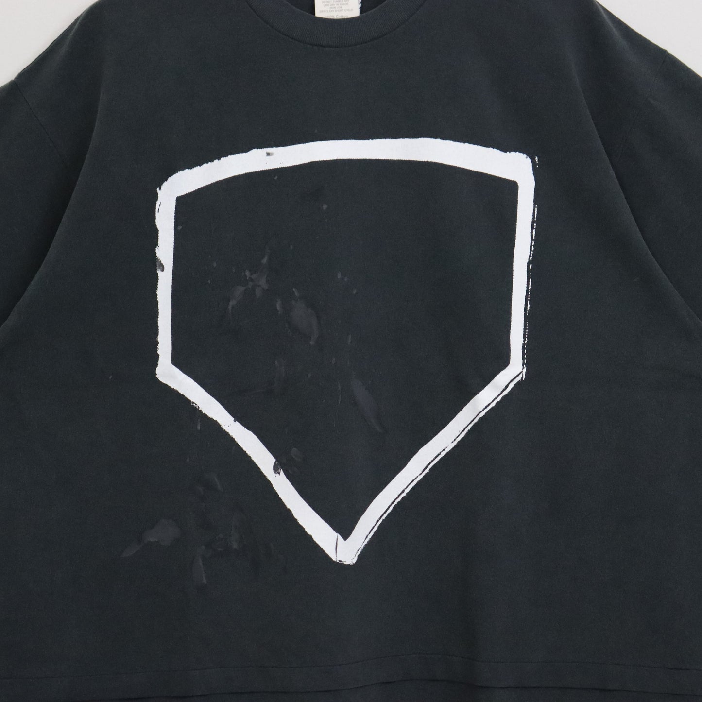 OLD PARK : HOME PLATE TEE - BLACK 2