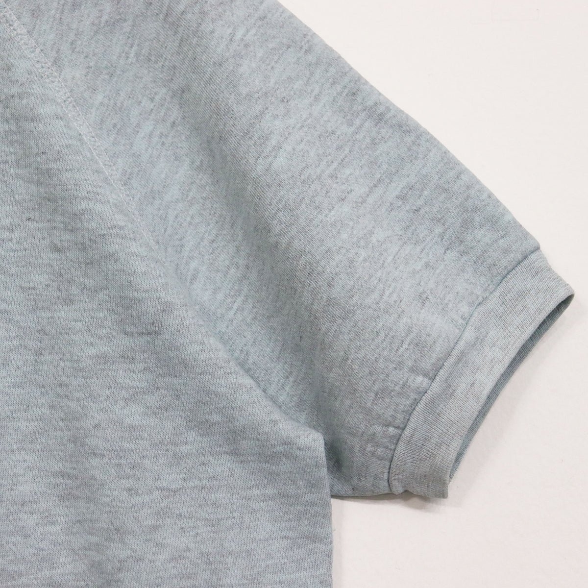 Copycat : Smile S/S Sweat- LT.BLUE×BLUE