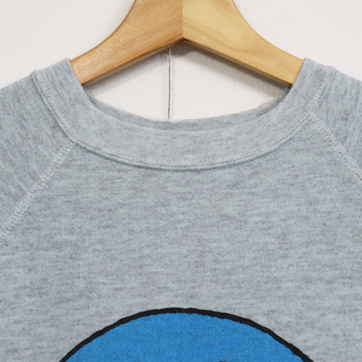 Copycat : Smile S/S Sweat- LT.BLUE×BLUE