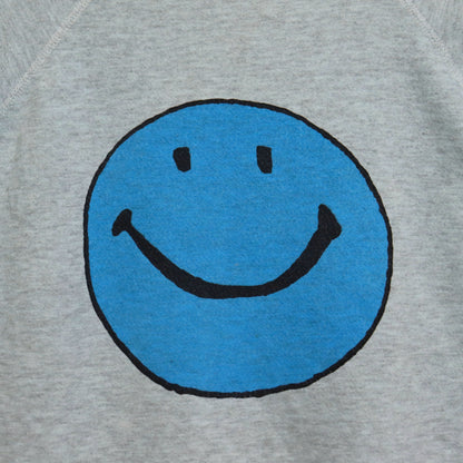 Copycat : Smile S/S Sweat- LT.BLUE×BLUE