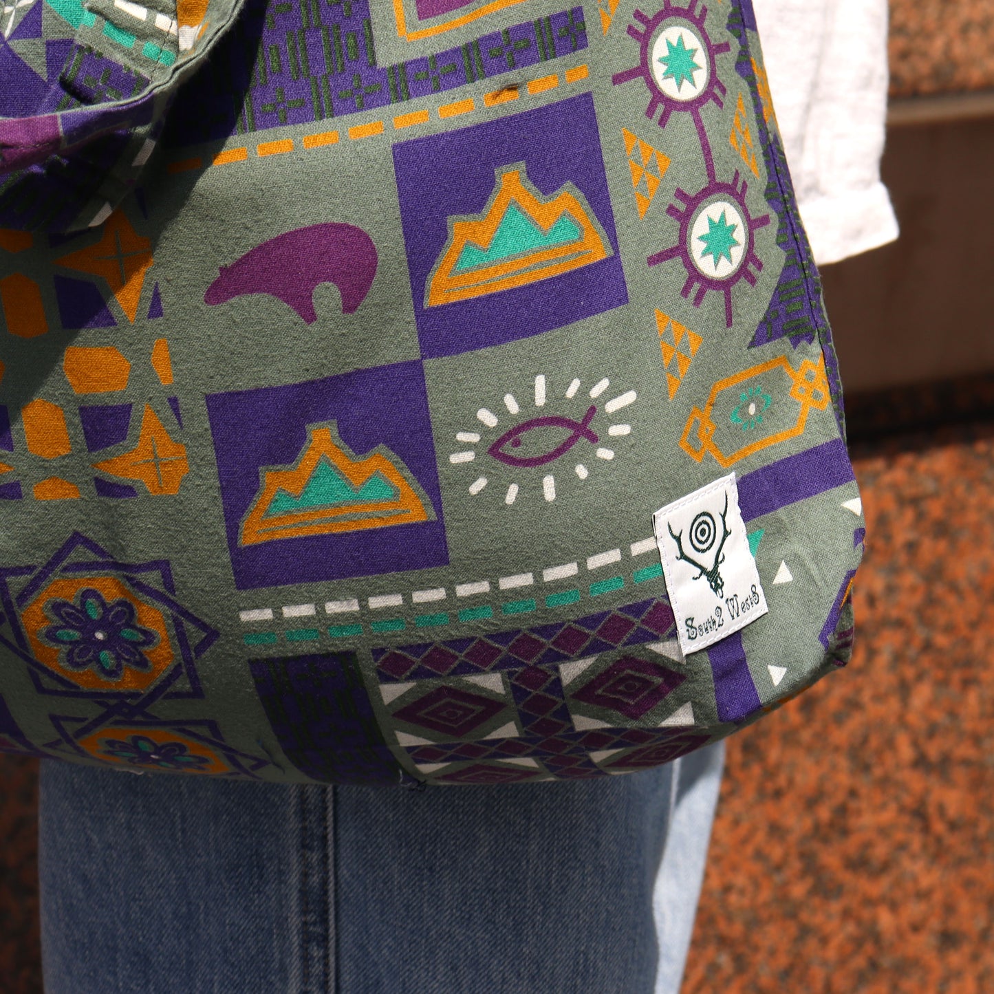 South2 West8 : Grocery Bag - Flannel Cloth / Print