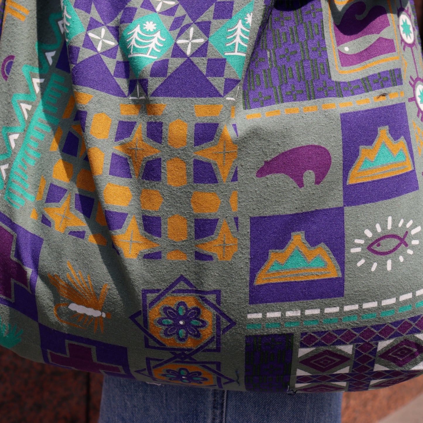 South2 West8 : Grocery Bag - Flannel Cloth / Print