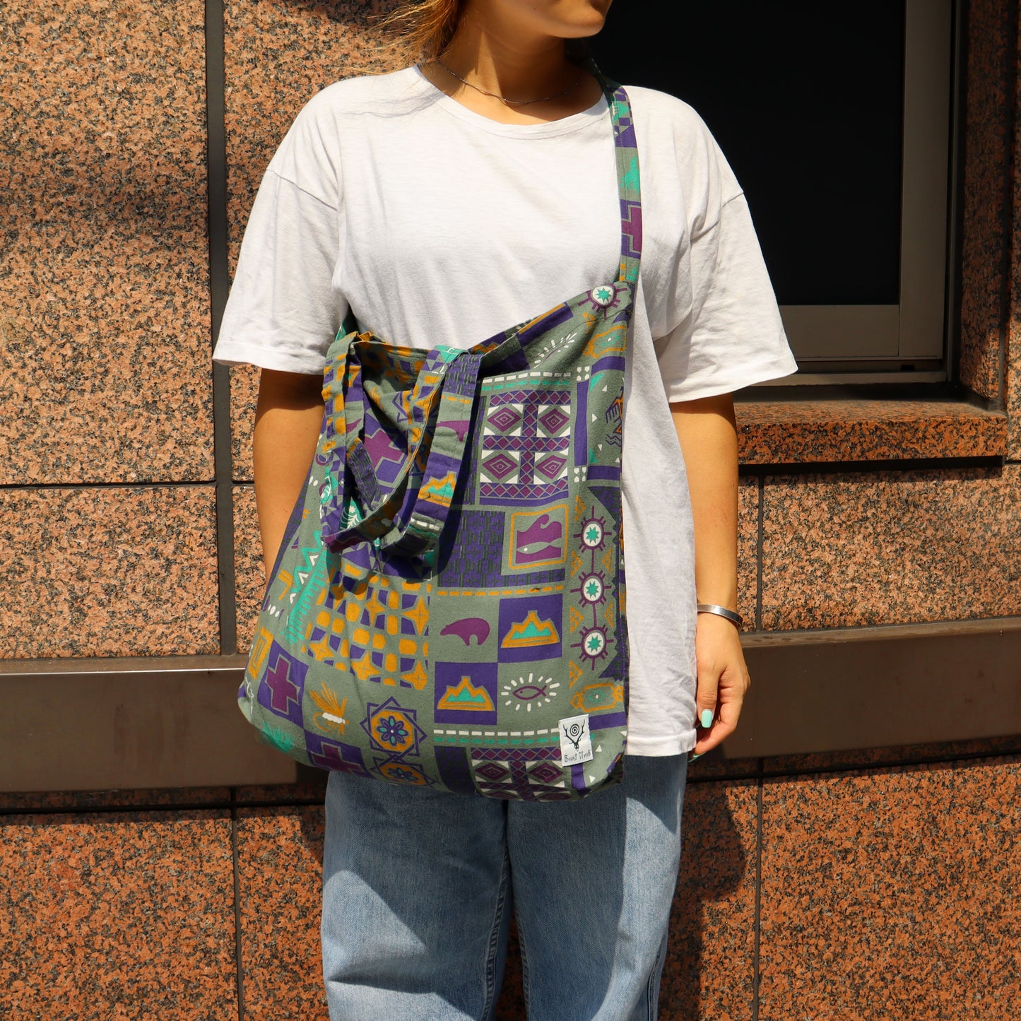 South2 West8 : Grocery Bag - Flannel Cloth / Print