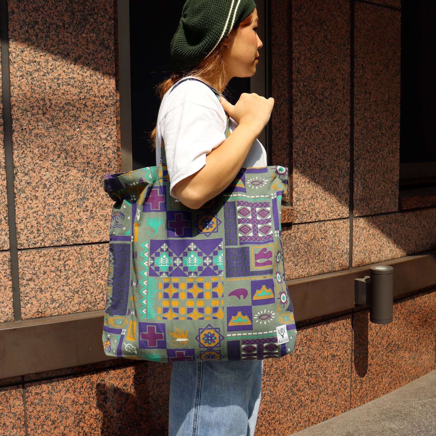 South2 West8 : Grocery Bag - Flannel Cloth / Print
