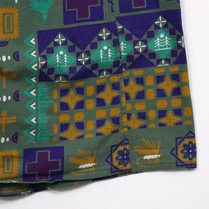 South2 West8 : Army String Skirt - Flannel / Print