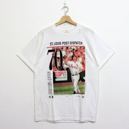 Dead Stock : (Front Pages) MLB Newsparper Tee - Mark McGwire