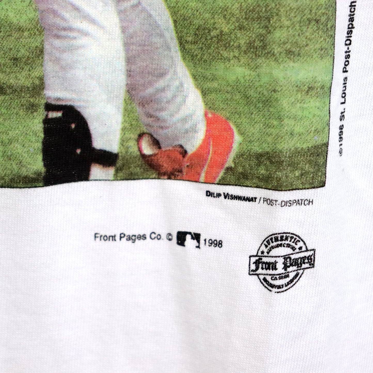 Dead Stock : (Front Pages) MLB Newsparper Tee - Mark McGwire