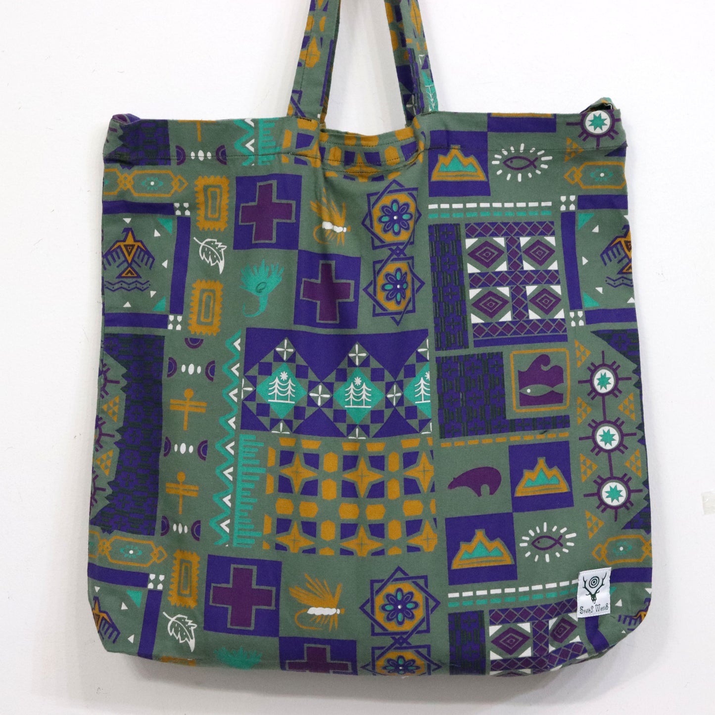 South2 West8 : Grocery Bag - Flannel Cloth / Print