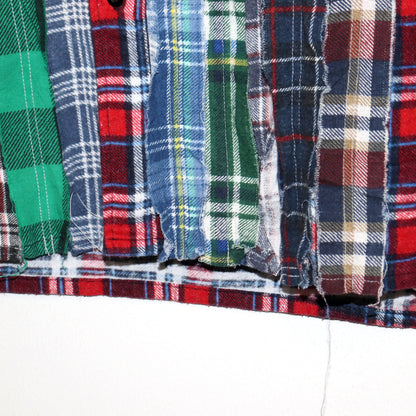 Rebuild by Needles：Flannel Shiirt - Ribbon Wide Shirt