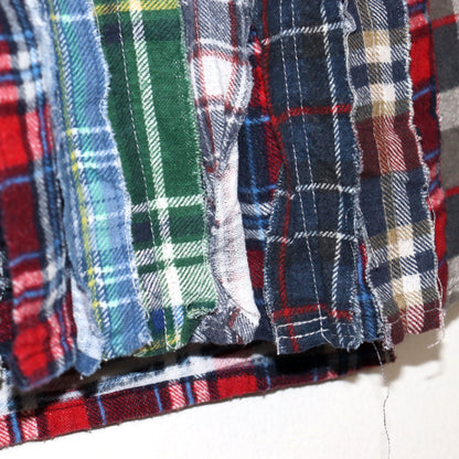 Rebuild by Needles：Flannel Shiirt - Ribbon Wide Shirt