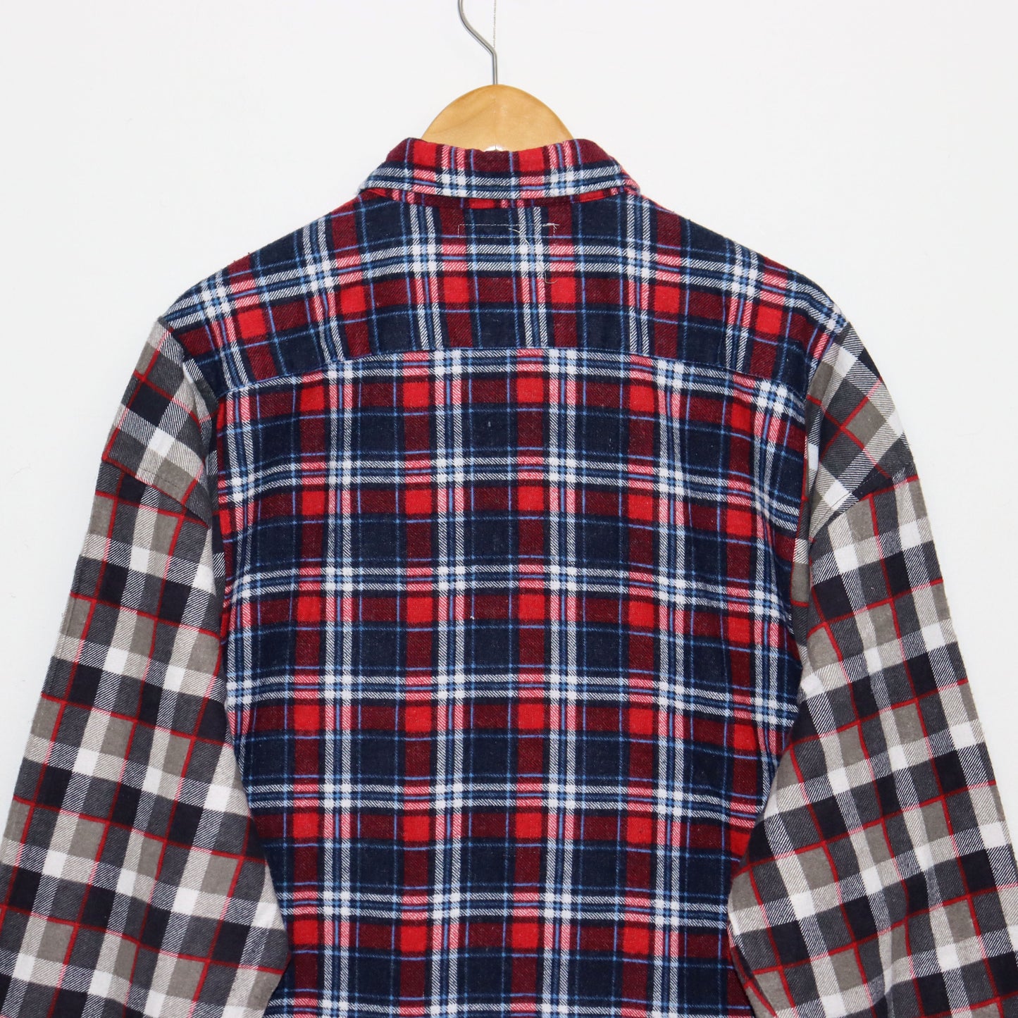 Rebuild by Needles：Flannel Shiirt - Ribbon Wide Shirt