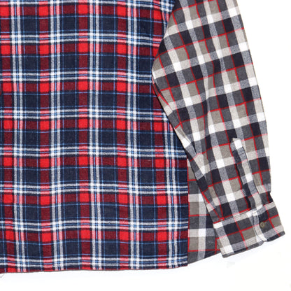 Rebuild by Needles：Flannel Shiirt - Ribbon Wide Shirt
