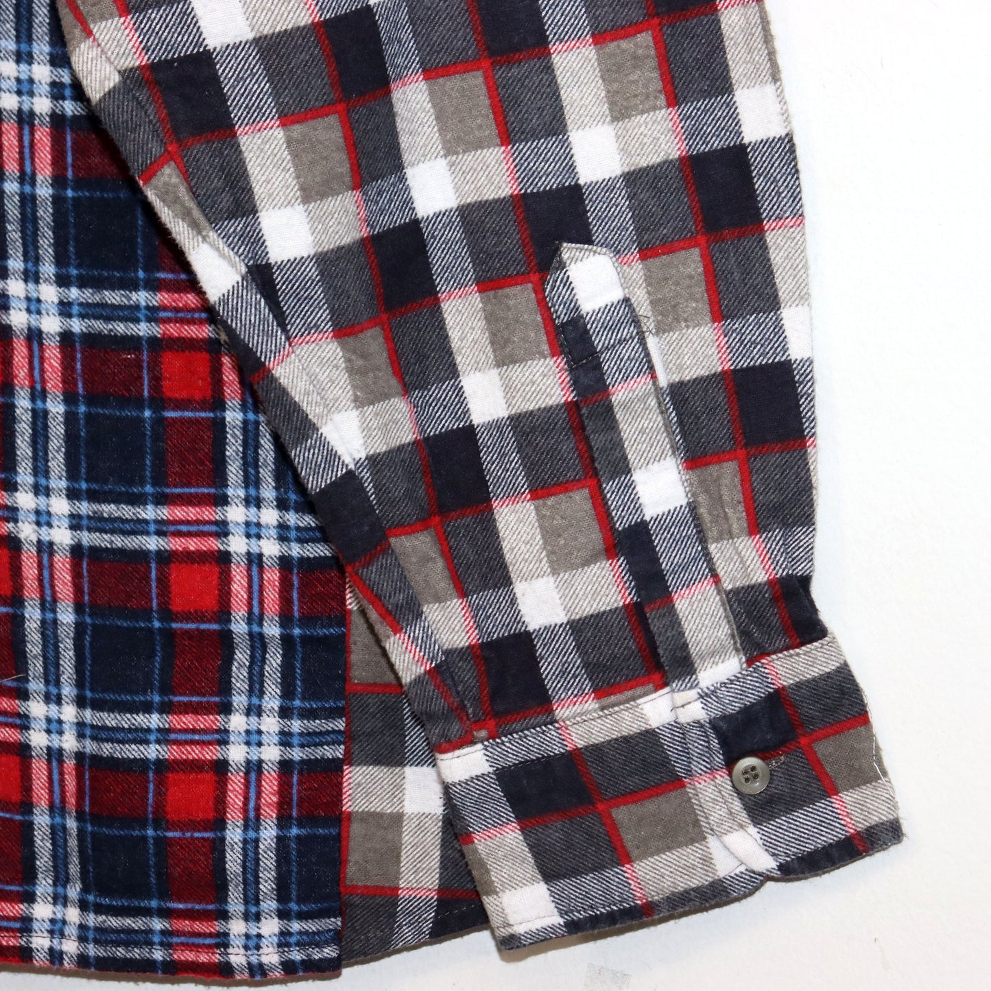 Rebuild by Needles：Flannel Shiirt - Ribbon Wide Shirt