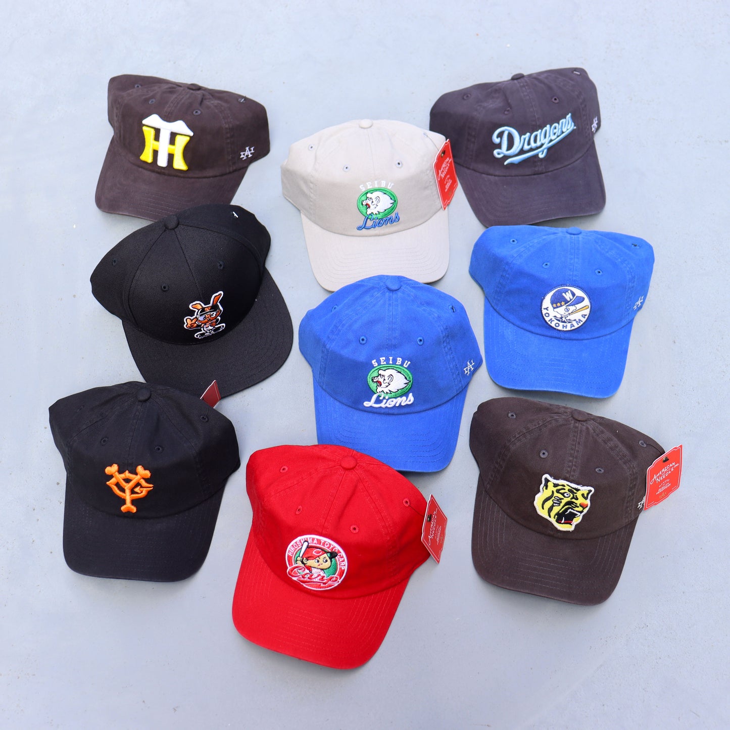 AMERICAN NEEDLE :  Hiroshima Carp Cap