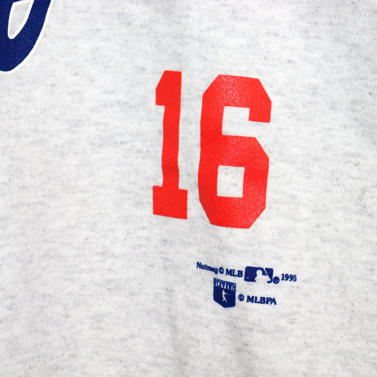 deadstock : (Nutmeg) LA Dodgers #16 NOMO Numbering Sweat