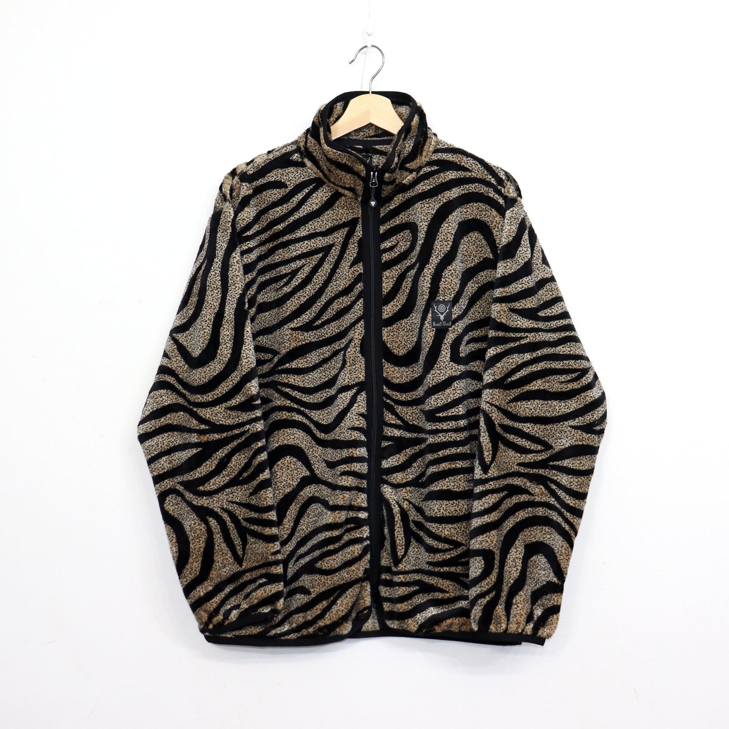 South2 West8 : Piping Jacket - Poly Fleece / Printed
