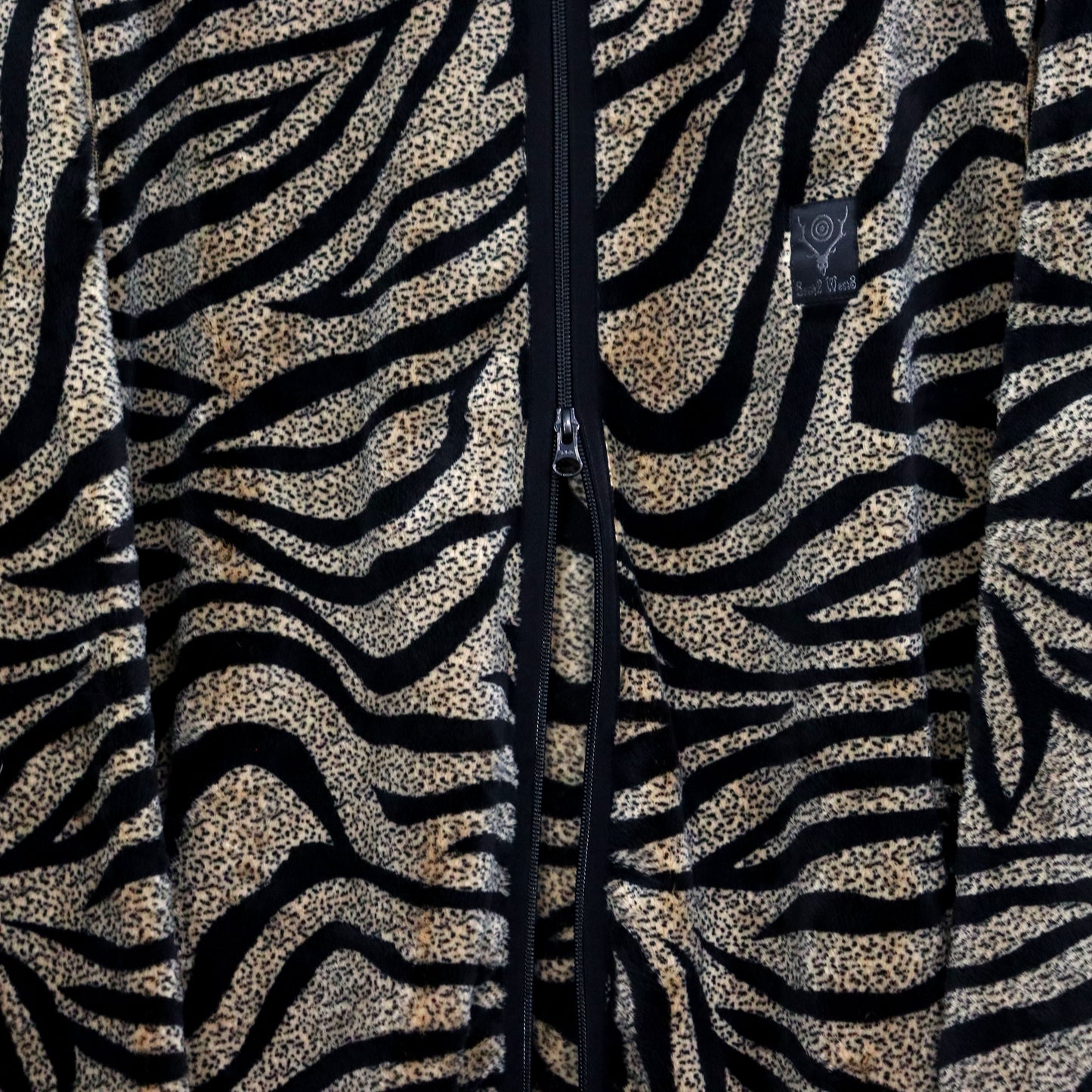 South2 West8 : Piping Jacket - Poly Fleece / Printed