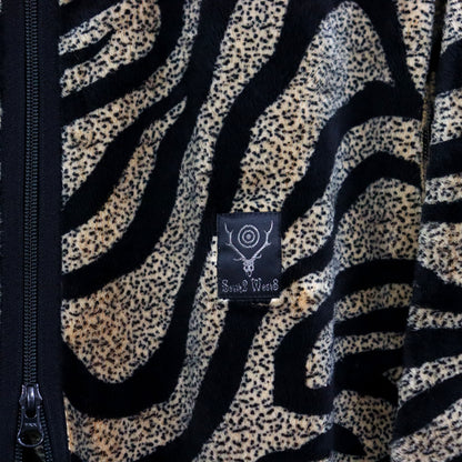 South2 West8 : Piping Jacket - Poly Fleece / Printed