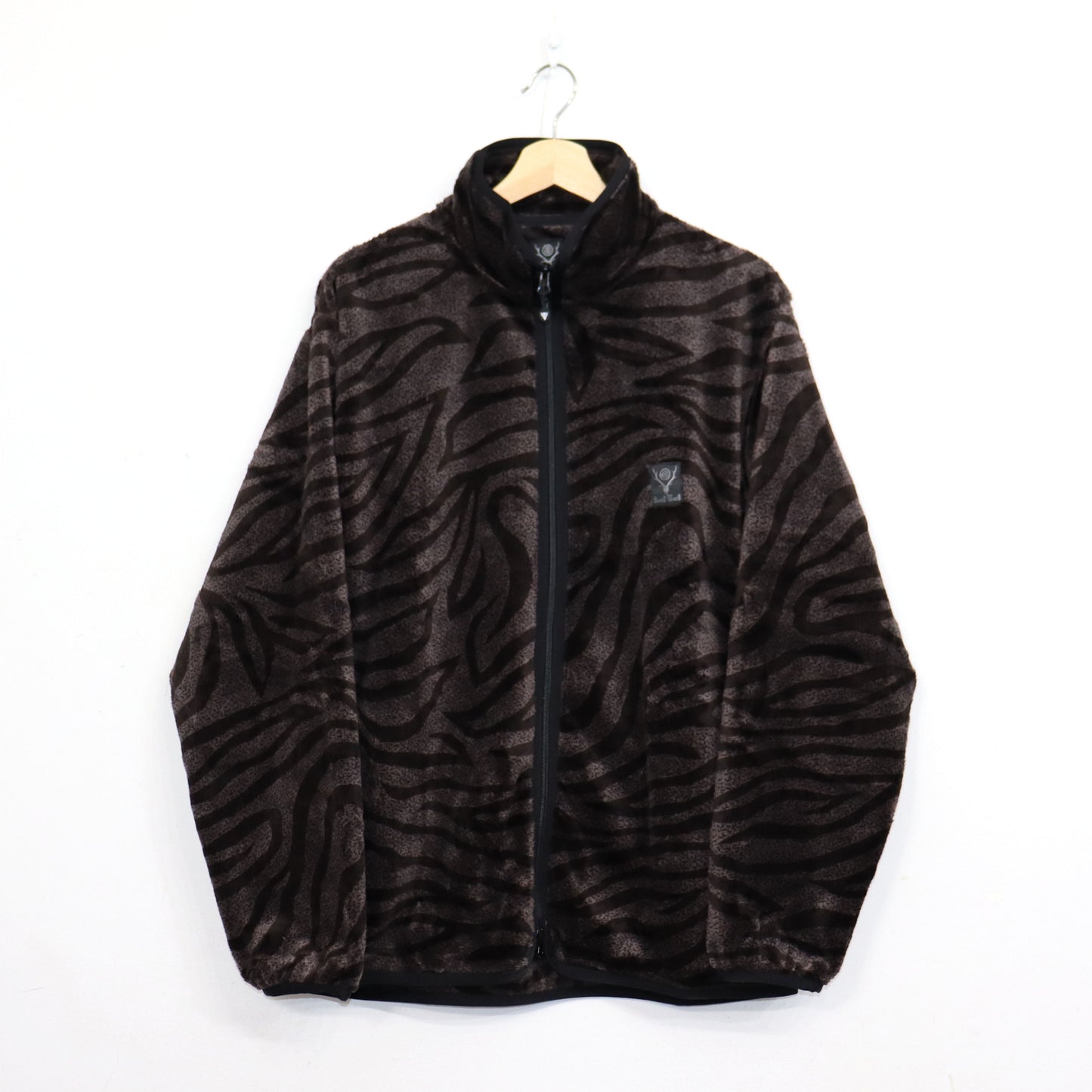 South2 West8 : Piping Jacket - Poly Fleece / Printed