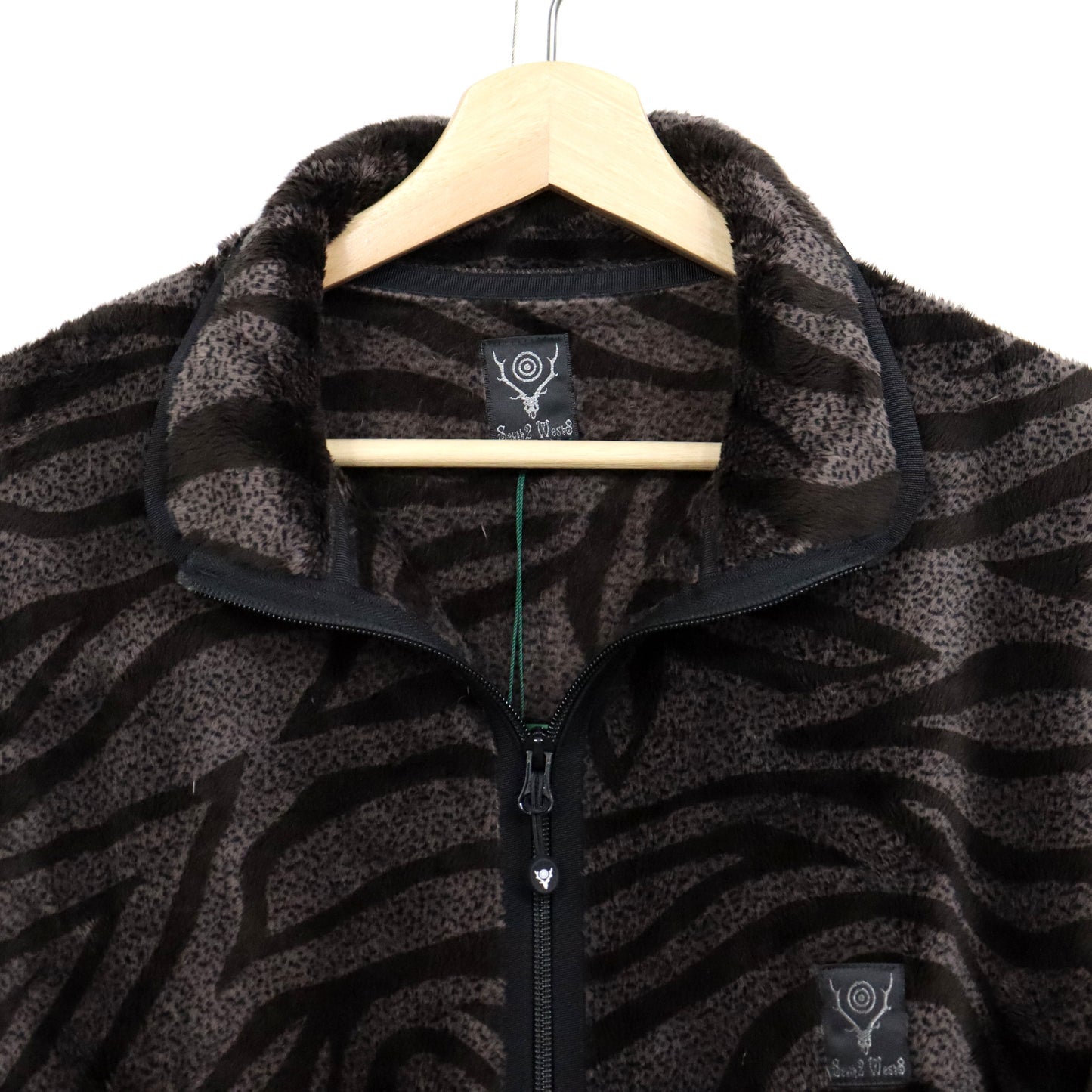 South2 West8 : Piping Jacket - Poly Fleece / Printed