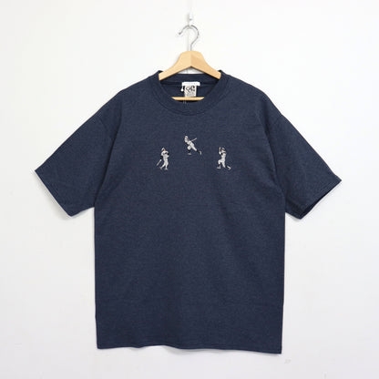 TAMA SP REMAKE 3HOMERUN TEE - 【Calcru / NAVY】
