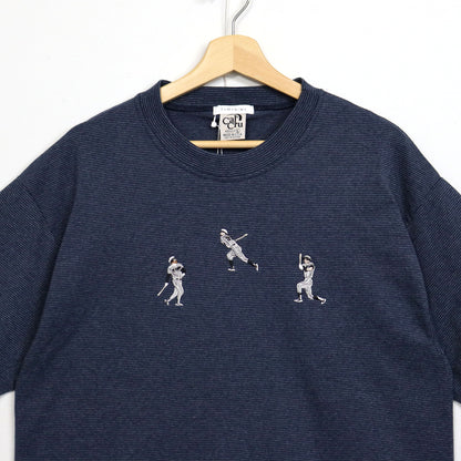 TAMA SP REMAKE 3HOMERUN TEE - 【Calcru / NAVY】