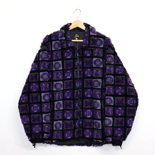 Needles：Fur Jacket - Papillon Plaid Pile