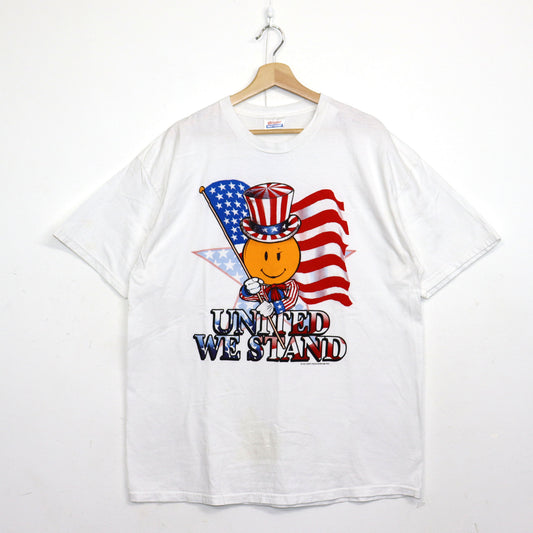 used : (Hanes) USA UNITED WE STAND Tee