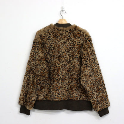 Needles : Rabbit Fur Cardigan - Animal Printed - 【Leopard】