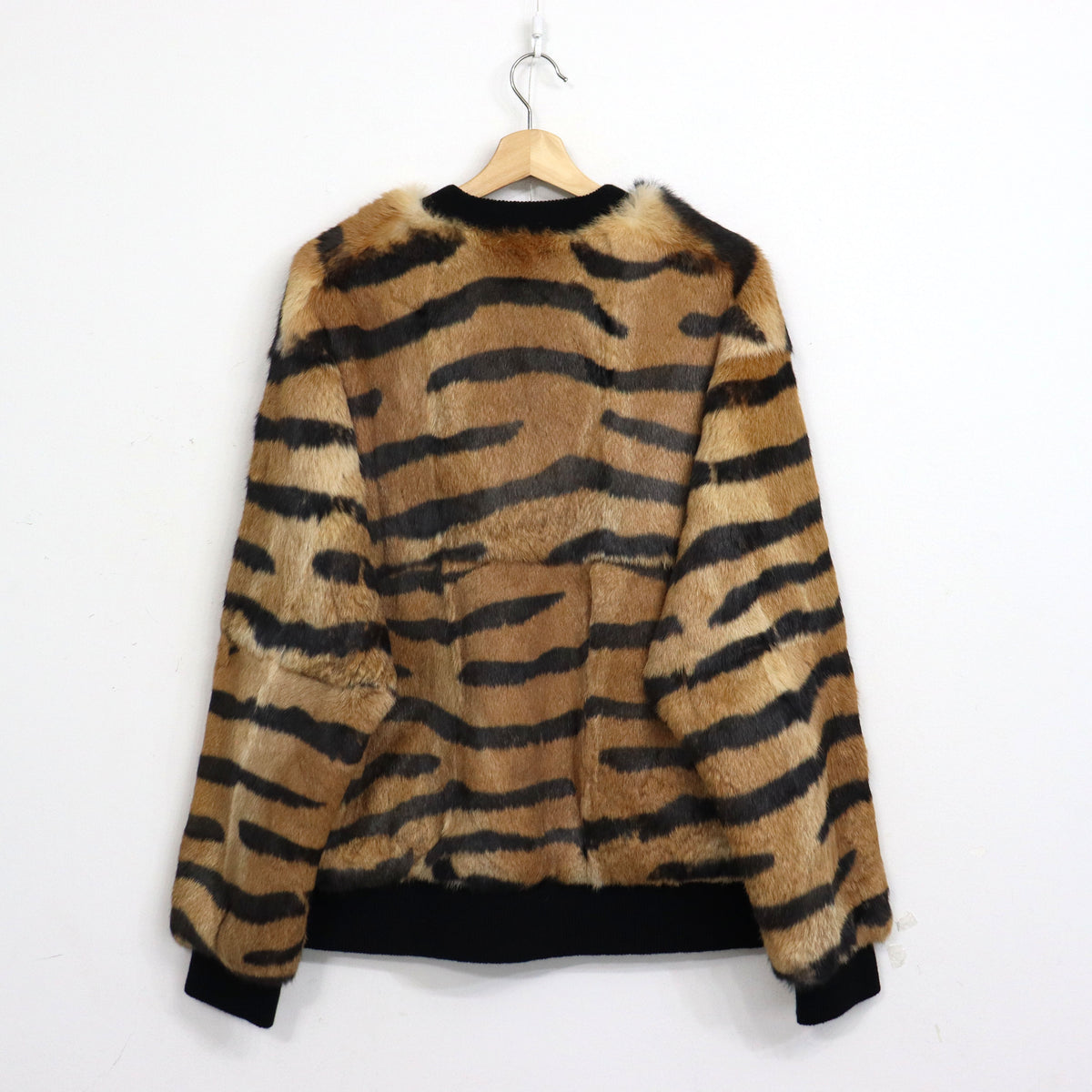 Needles : Rabbit Fur Cardigan - Animal Printed - 【Tiger】