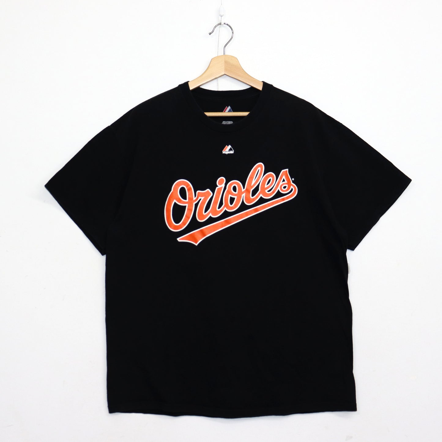 used : (Majestic) BAL Orioles Logo S/S Tee