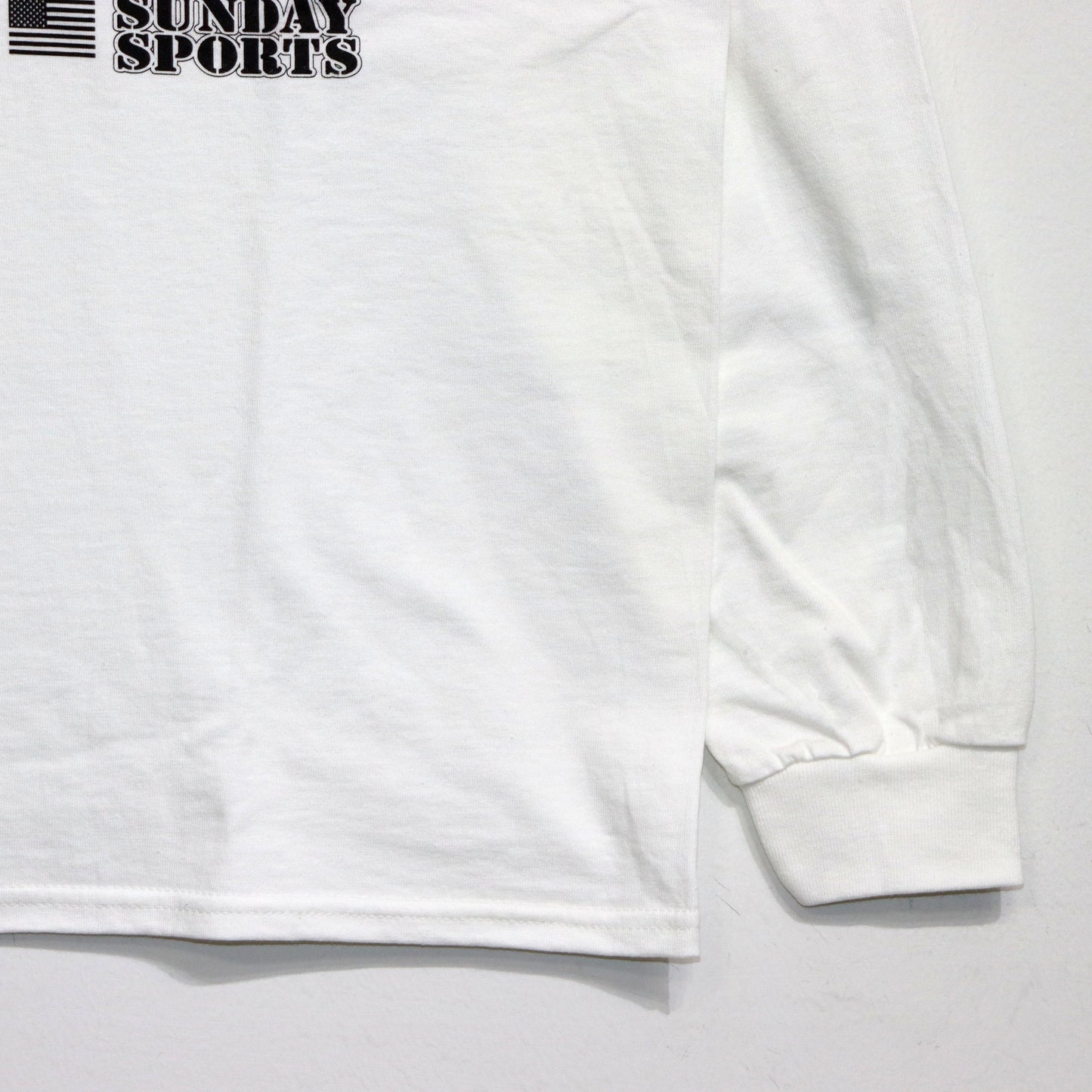 TAMANIWA×SUNDAY SPORTS: TS-6 NEWS PAPER LONG TEE