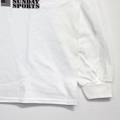 TAMANIWA×SUNDAY SPORTS: TS-6 NEWS PAPER LONG TEE
