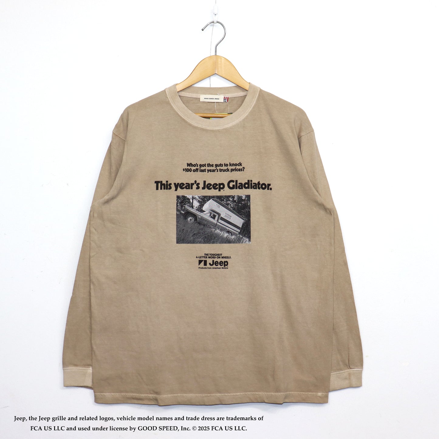 GOOD ROCK SPEED： Jeep®  LS T-SHIRT