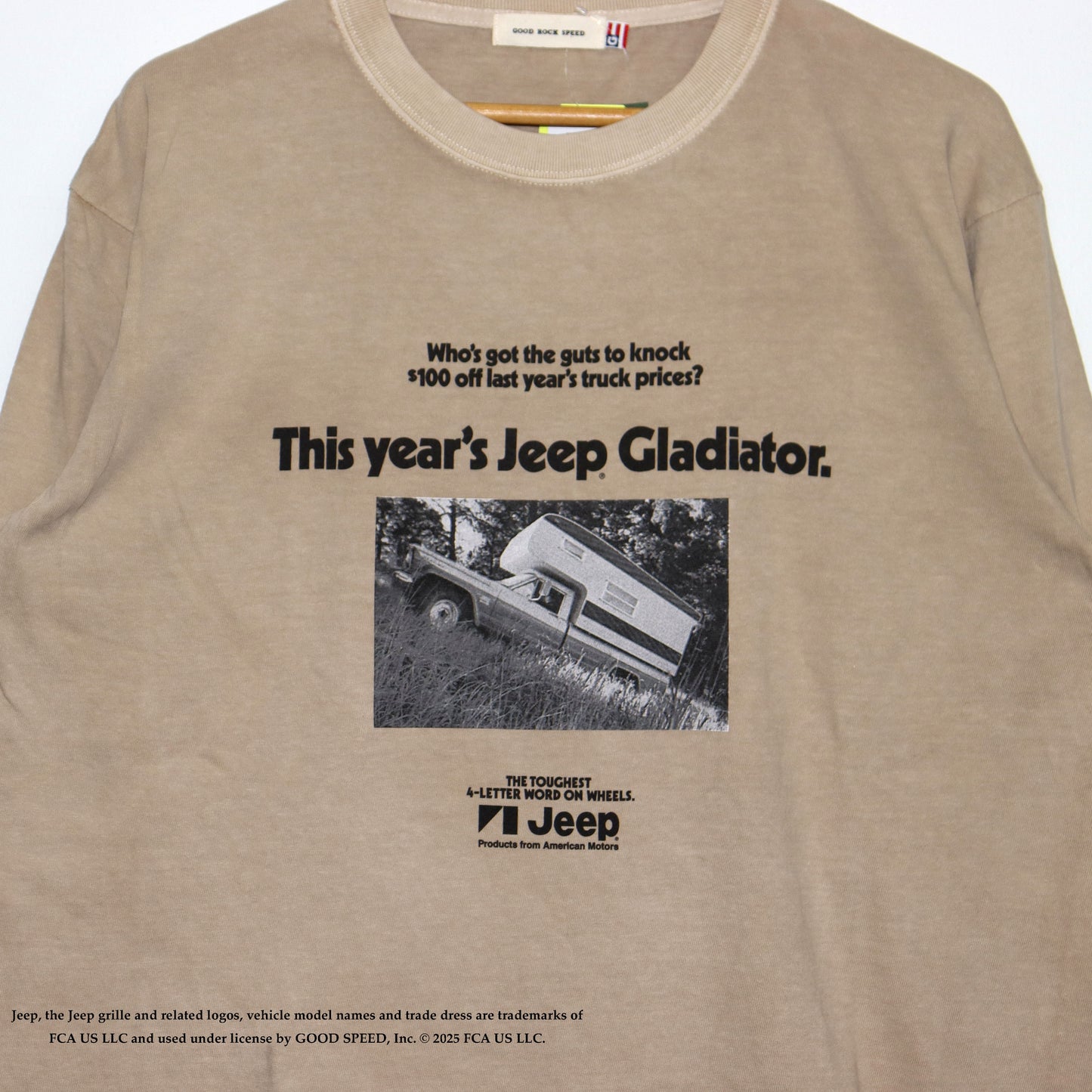 GOOD ROCK SPEED： Jeep®  LS T-SHIRT