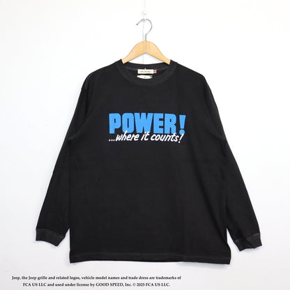 GOOD ROCK SPEED： Jeep® | POWER! LS T-SHIRT