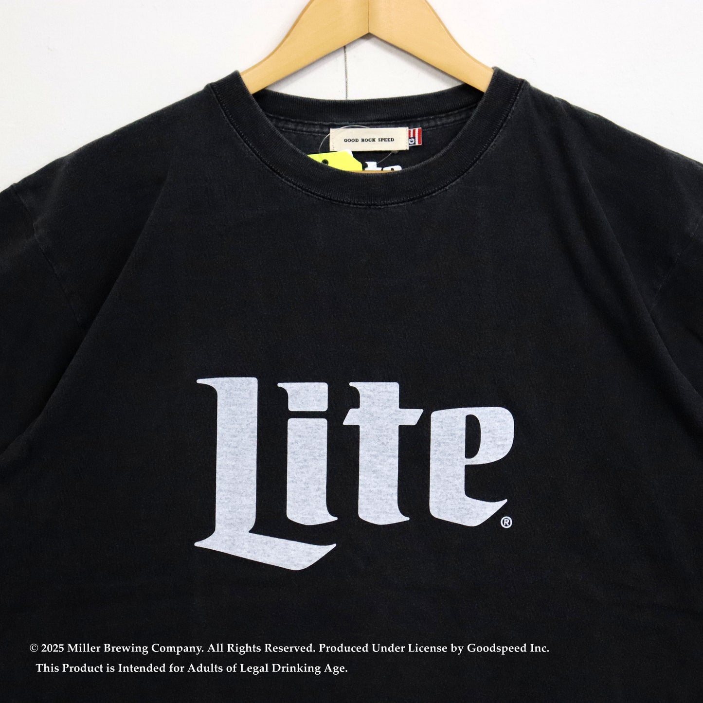 GOOD ROCK SPEED： Miller LITE T-SHIRT